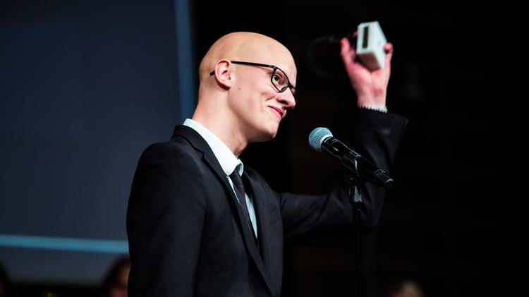 Christian Rank ses her i 2015 under uddelingen af Robert-prisen. Her vandt 'Arvingerne', som han var producent på, prisen som bedste tv-serie.  