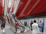 Metrostationen Østerport bliver i en varm og dyb rød farve, der signalerer trafik, transport og transit.

Den røde farve går igen på tre af Cityringens metrostationer, hvor der er mulighed for at skifte til S-tog. Det gælder udover Østerport også København H og Nørrebro, ligesom den kommende metrostation ved Nordhavn Station også bliver rød.

Den dybe røde farve er derfor en hilsen til S-togene og DSB. 