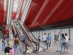 Nørrebro Station bliver i en varm og dyb rød farve, der signalerer trafik, transport og transit. Den røde farve går igen på tre af Cityringens metrostationer, hvor der er mulighed for at skifte til S-tog. Det gælder København H, Østerport og Nørrebro.

Den dybe røde farve er derfor en hilsen til S-togene og DSB. Når Nordhavn Station åbner i begyndelsen af 2020, bliver den også rød.  
