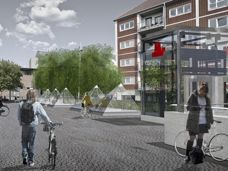 Stationsforpladsen bliver udformet, så den indgår i Frederiksberg Bymidte med den belægning og byinventar, der er kendt på stedet.

Holger Tornøes Passage vil være lukket for gennemkørende trafik, og byrummet bliver inddraget i det byliv, der allerede eksisterer ved de gamle stationsbygninger.

Der er ligeledes mulighed for at genplante træer i den nordlige ende af passagen. 