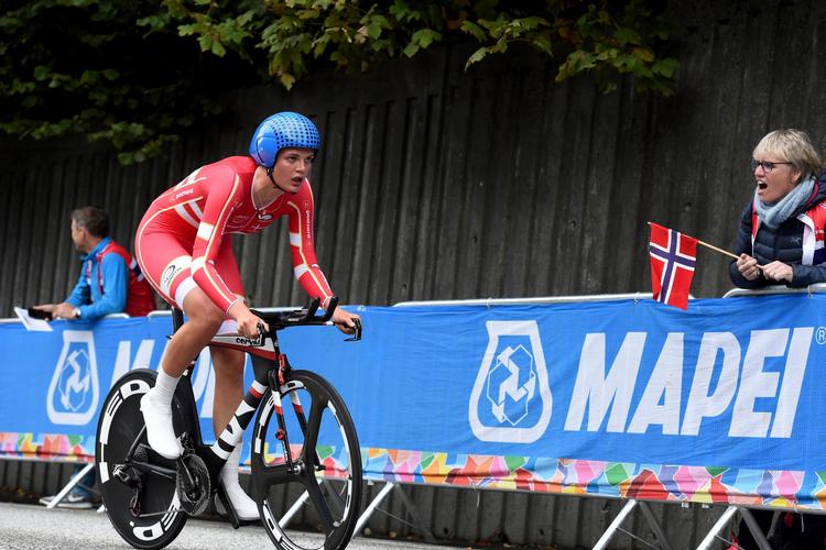 Pernille Mathiesen har allerede opnået international succes som enkeltstartsrytter, men på Team Sunweb får hun lejlighed til at udvikle talentet yderligere.
   