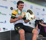 Alexander Edmondson har sikret sig retten til at optræde i den australske mesterskabstrøje det næste år. Foto: Mitchelton-Scott. 
