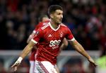 Nottingham Forests første to mål mod Arsenal blev scoret af Eric Lichaj. 