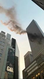 Røg fra Trump Tower vækker opsigt på Manhattan