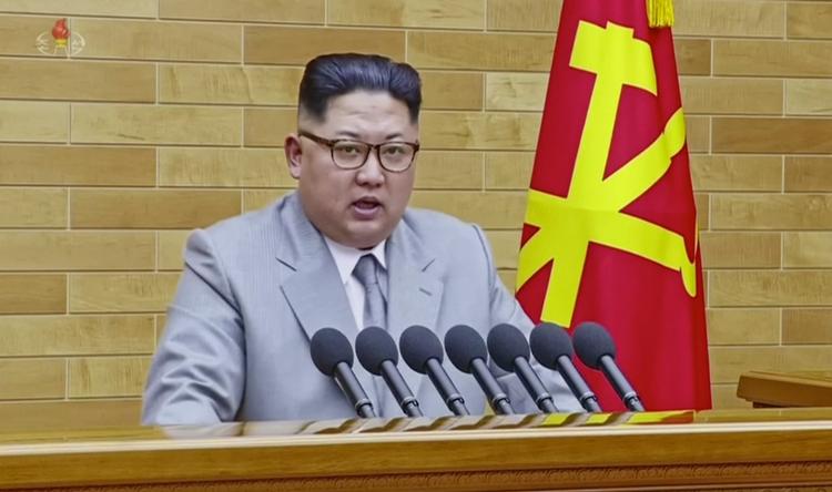 Kim Jong-un får muligvis mere end blot en propagandagevinst.  /AP