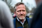 Anders Samuelsen ankommer til Liberal Alliances hovedbestyrelsesmøde i Nyborg. 