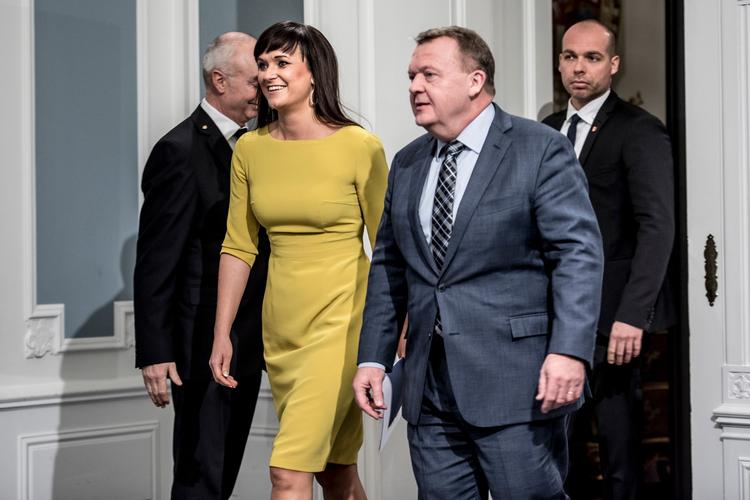 Statsminister Lars Løkke Rasmussen og minister for offentlig innovation Sophie Løhde præsenterede i dag 'Bedre balance II - statslige arbejdspladser tættere på borgere og virksomheder'. Mads Claus Rasmussen/Scanpix/Ritzau Scanpix
