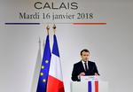 I forbindelse med Emmanuel Macrons besøg til Calais meddelte han, at mødet med Theresa May i morgen skal handle om den fælles fransk-britiske grænse i Calais. 