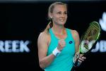At Magdalena Rybarikova ikke er en type, der giver let op, viste hun fredag, da hun i tre sæt nedkæmpede ukrainske Kateryna Bondarenko. 