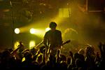 WhoMadeWho ses her under en koncert i Vega. 