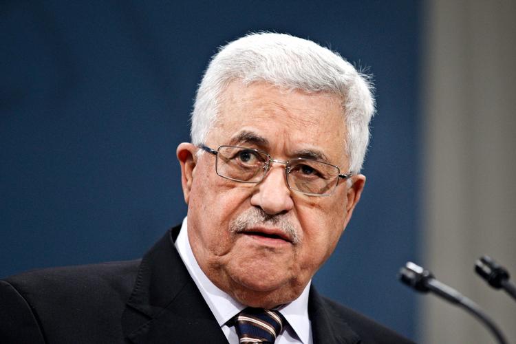 Mahmoud Abbas møder statsminister Lars Løkke Rasmussen V