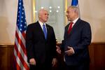 Mike PenceBenjamin Netanyahu