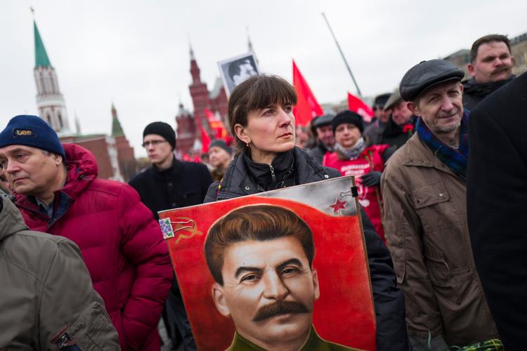 
  En satirisk film om den tidligere sovjetiske leder Josef Stalin er udsat på ubestemt tid af det russiske kulturministerium. (Arkiv) 