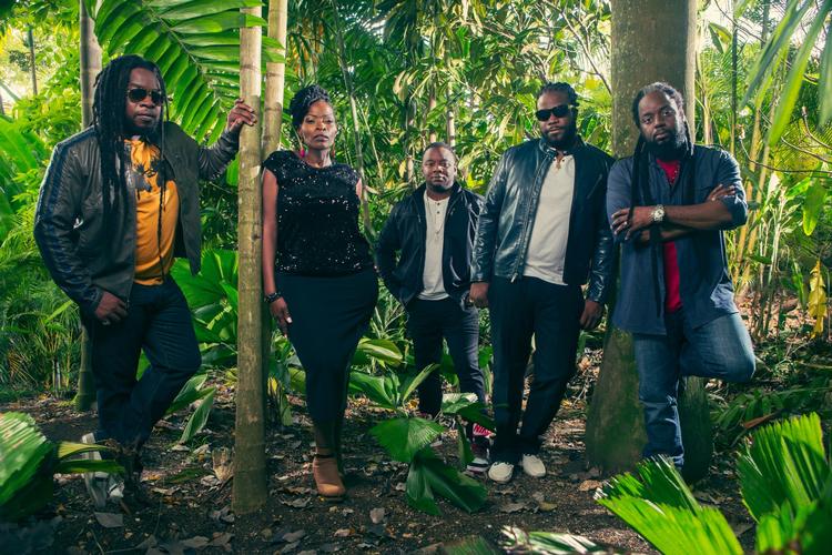 Reggaebandet Morgan Heritage består af 5 ud af 24 Denroy Morgan-børn.  