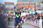 Sejren i Liège-Bastogne-Liège var Alejandro Valverdes sidste jubelstund inden det voldsomme sdtyrt i Tour de France. Foto: ASO/G.Demouveaux. 