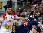 Superstjernen  Nikola Karabatic og resten af de rutinerede franske hold havde en meget sjælden kollektiv nedtur.  
