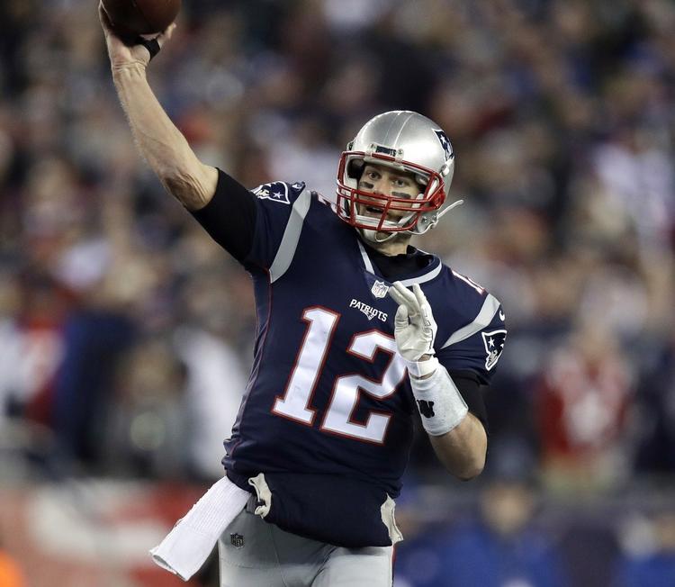 New England Patriots' 40-årige  quarterback Tom Brady har fem gange tidligere vundet Super Bowl og været i yderligere tre finaler.  