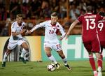 Sin 16. og seneste landskamp spillede Viktor Fischer som indskifter, da Danmark slog Armenien 4-1 i september sidste år. 
