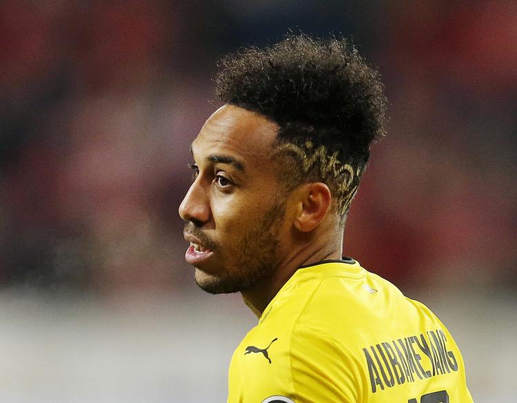  Pierre-Emerick Aubameyang er nu Arsenal-spiller.  