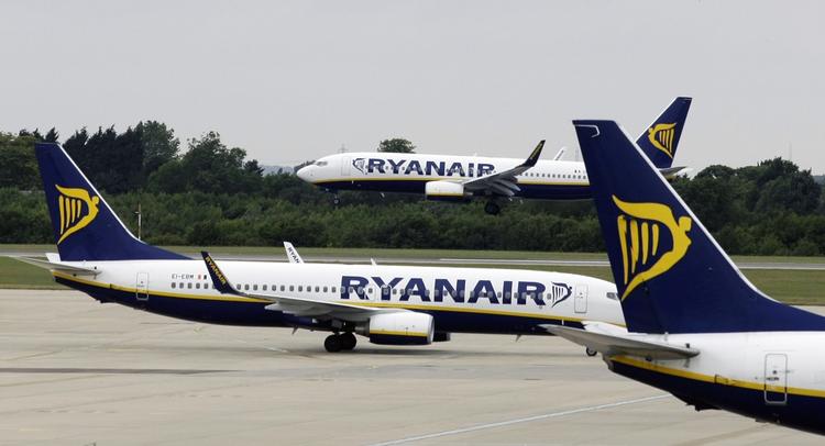 Det var historisk, da Ryanair i sidste uge anerkendte en fagforening. Foto: Matt Dunham/AP    
