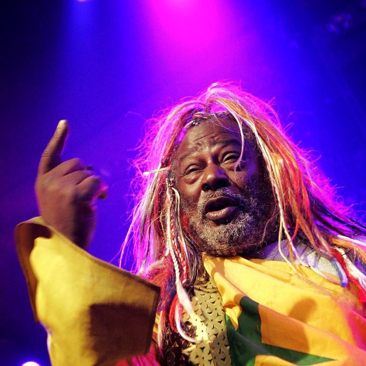Funklegenden George Clinton til Jazz Festival i Schweiz i 2004.   