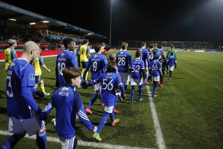 At Superligaholdet overhovedet kunne gå på banen til kampen mod Brøndby var en sejr i sig selv for Lyngby. Jens Dresling/POLFOTO