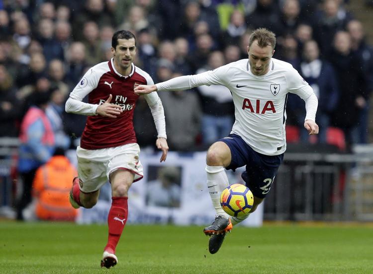Christian Eriksen er en af de spillere, Tottenham skal holde på, hvis de store ambitioner skal indfries. Foto: AP/Tim Ireland
   