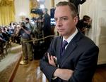 Kort før afslutningen: I juni 2017 var Reince Priebus stadig Donald Trumps stabschef og dermed formelt vigtigste rådgiver i Det Hvide Hus. Måneden efter var han fyret, da Trump mente, han havde brug for en ny højre hånd. Andrew Harnik/AP