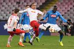 Yussuf Poulsen spillede uselvisk på tværs, da Leipzig vendte 0-1 til 3-1. 
