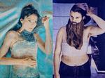 De to norske tekstilkunstnere Kristina Aas og Karina Nøkleby står bag de to store vægtæpper ’Flay’ (tv.) og ’Me and My Beard’. 