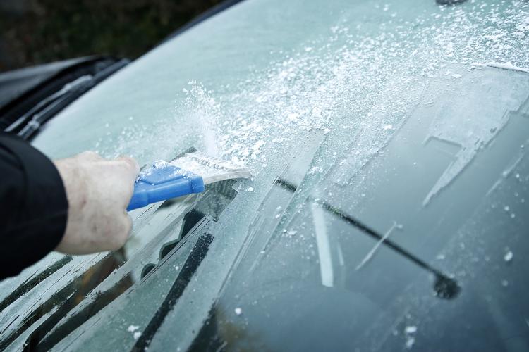 Frost, sne og slud ligger forude i den kommende uge. Arkivfoto. 
