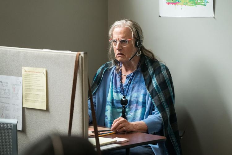 Med rollen som Maura Pfefferman gav Jeffrey Tambor liv og følsomhed til en karaktertype, man sjældent ser portrætteret på tv. Foto fra serien 'Transparent'/Amazon 