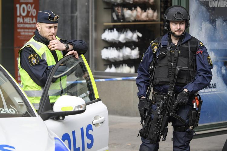 Terrorangrebet i Stockholm har givet svensk politi - også efterretningspolitiet Säpo - travlt, fremgår det af den hemmelige tjenestes årsrapport. Anders Wiklund/AP