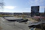 Det er området på den anden side af jernbanen, hvor der allerede ligger et kollegium, der nu skal laves lokalplan for, og hvor der tegner sig et flertal for at kræve 25 procent almene ungdomsboliger. 
   Jens Dresling/POLFOTO