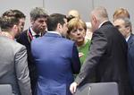 Regeringscheferne er samlet til uformelt topmøde i Bruxelles, hvor de skal diskutere, hvordan hullet i EU's kasse skal lukkes efter Brexit. Geert Vanden Wijngaert/AP