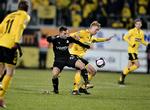 Mål. Bashkim Kadrii (i sort) er en af de spillere, Randers kan forlange mere af og skal bygge op omkring. Offensivspilleren tog ansvar mod Horsens og scorede. Norde Ernst Van/Ritzau Scanpix