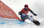 Ester Ledecka var i en klasse for sig selv på snowboard og vandt sin anden guldmedalje ved legene i Pyeongchang. Gregory Bull/AP