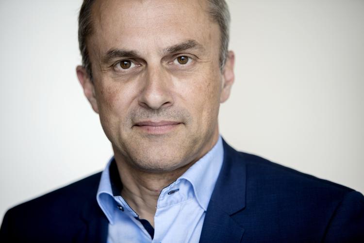 Den konservative borgmester i Høje-Taastrup Kommune, Michael Ziegler, er kommunernes topforhandler ved overenskomstforhandlingerne.  Thomas Borberg/POLFOTO
