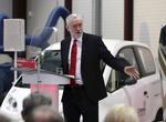 Det britiske Labour-partis leder, Jeremy Corbyn, holdt mandag tale i Coventry University Technology Park, i Coventry, hvor han fortalte, at han går ind for, at Storbritannien forbliver en del af EU's toldunion efter Brexit. Aaron Chown/AP