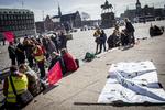 Arkivfoto fra 2013, hvor landets lærere var blevet lockoutet af de offentlige arbejdsgivere. Ditte Lysgaard Holm/POLFOTO
