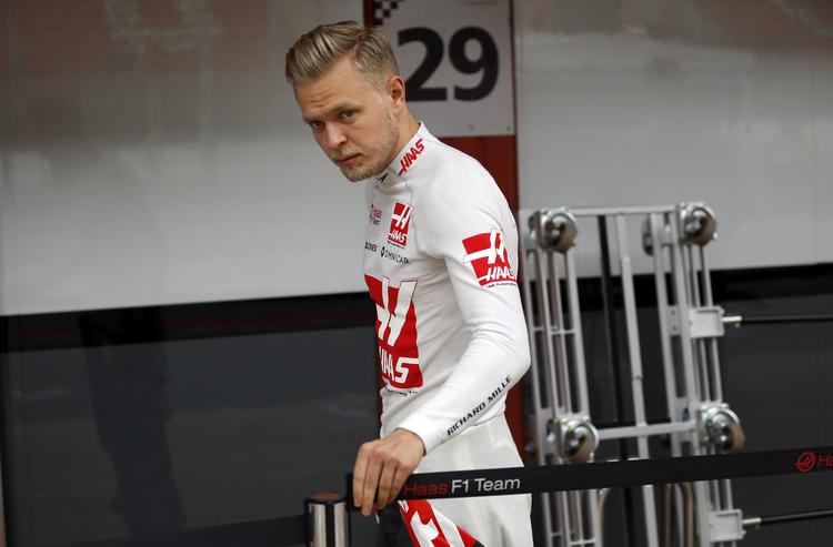 Sæsonens første test var alt andet end en opmuntring for Kevin Magnussen før starten på formel 1-sæsonen. Francisco Seco/Ritzau Scanpix