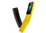 I USA var den kendt som 'banan-telefonen', og derfor fås den nye, genopstandne Nokia 8110 4G i gul. Men i Danmark kender vi den mest som den cool 90'er-telefon fra 'The Matrix' (Foto: Nokia) 