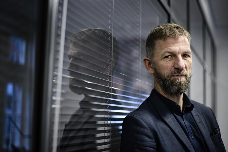 Adm. direktør Anders Krab-Johansen har stået i spidsen for Berlingske Media i tre måneder og præsenterer nu en ny spareplan. Philip Davali/POLFOTO