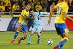 Messi scorede et klassemål på frispark, men fik kun et point.  Lucas de Leon/AP