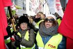 Forhandlerne fra både staten, kommunerne og regionerne mødes i Forligsinstutionen, efter samtlige overenskomstforhandlinger er kuldsejlet.  Jens Dresling/POLFOTO
