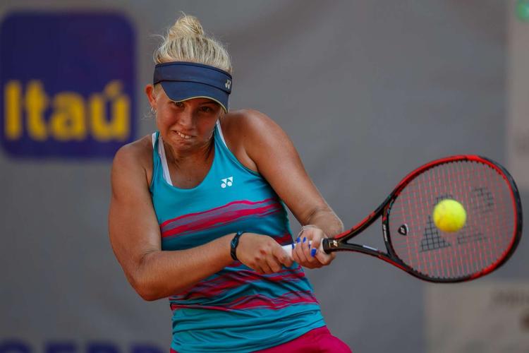 Clara Tauson er med sin finaleplads i Brasilien sikker på at være kvalificeret til juniorturneringen i French Open i maj. Heusi Action/Gabriel Heusi