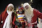Superkvinden Marit Bjørgen var med sin guldmedalje på 30 km langrend med til at gøre Norge til stærkeste OL-nation. Bjørgen har vundet alt muligt i karrierens løb, også et løb i Finland, hvor hun bagefter blev hyldet af hr. og fru Julemand. Markku Ulander/AP