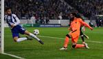 På hjemmebane i den portugisiske liga er FC Porto ubesejrede med en målscore på 41-8 i 13 kampe. I Champions League hedder den 9-11 efter fire kampe. Foto: Reuters/Matthew Childs
   Matthew Childs/Ritzau Scanpix