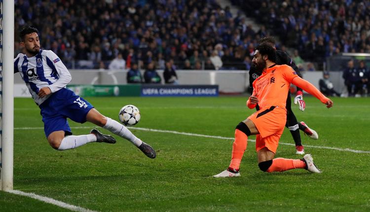 På hjemmebane i den portugisiske liga er FC Porto ubesejrede med en målscore på 41-8 i 13 kampe. I Champions League hedder den 9-11 efter fire kampe. Foto: Reuters/Matthew Childs
   Matthew Childs/Ritzau Scanpix