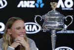 Siden triumfen i Australien Open har Caroline Wozniacki deltaget i to turneringer i Rusland og Qatar med en semifinale i Doha som bedste resultat.  Vincent Thian/AP
